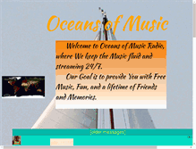 Tablet Screenshot of oceansofmusic.com